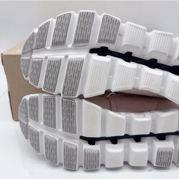 ON Cloud 5 Running Shoes Sneaker Shell/ White Pink Womens Size US 8.5 - Picture 10 of 12